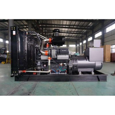 500kw申動柴油發電機組-申動12缸柴油機SD27G755D2柴油發電機組,缸徑/行程：135/155mm,柴油發電機組水冷發動機功率550KW,柴油發電機組配套馬拉松斯坦福發電機。廠價直銷歡迎選購：13773399855。