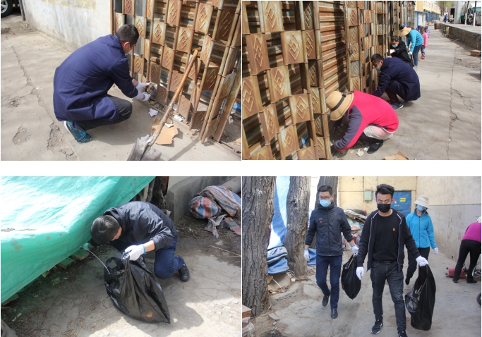 中共青海省第三建筑工程有限公司支部委員會開展&ldquo;黨旗領(lǐng)航，愛衛(wèi)同行&rdquo;主題黨日活動